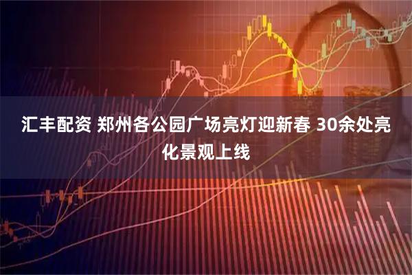汇丰配资 郑州各公园广场亮灯迎新春 30余处亮化景观上线